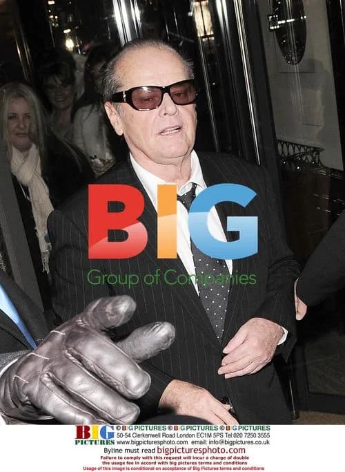 Jack Nicholson Enjoys Double Dinner
