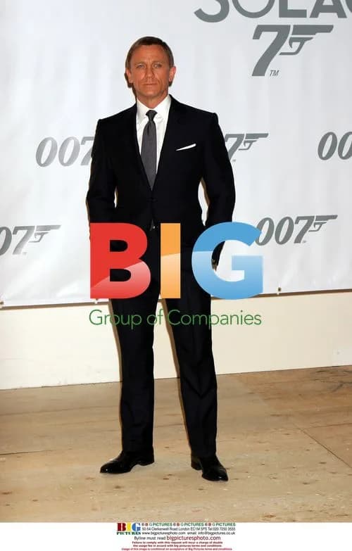 Daniel Craig at Quantum of Solace photocall