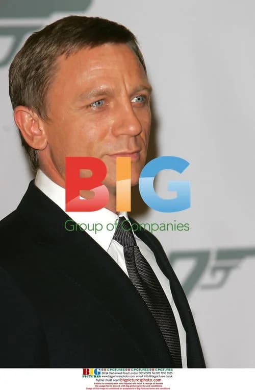 Daniel Craig at Quantum of Solace photocall