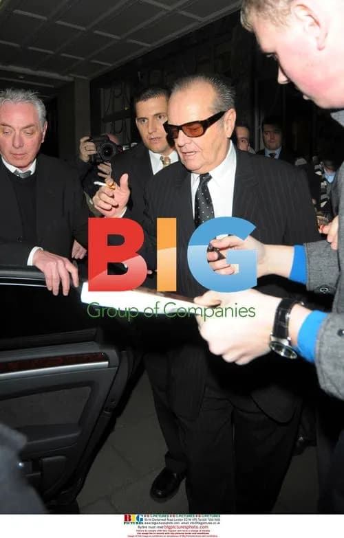 Jack Nicholson Enjoys Dinner in London