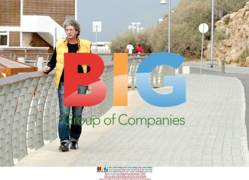 Director Elie Chouraqui at the Jewish Film Festival in Jerusalem