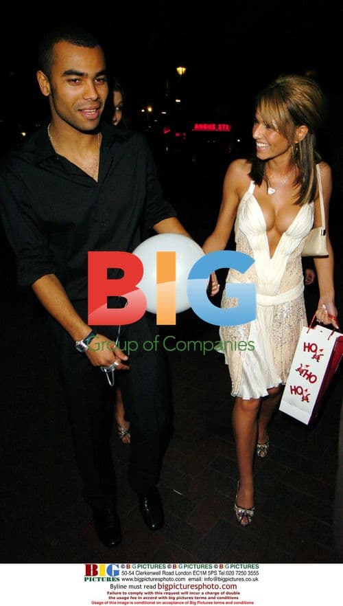 Ashley Cole and Cheryl Tweedy Leaving Party