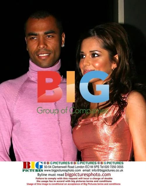 Cheryl & Ashley Cole at Girls Aloud End of Tour Party