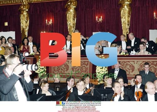 Sir Bob Geldof and Partner at Vienna Philharmonic Ball 2008