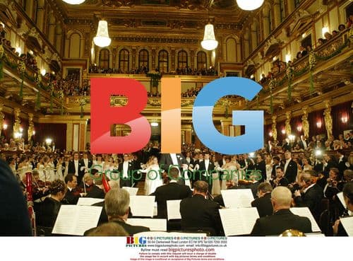 Sir Bob Geldof and partner at Vienna Philharmonic Ball