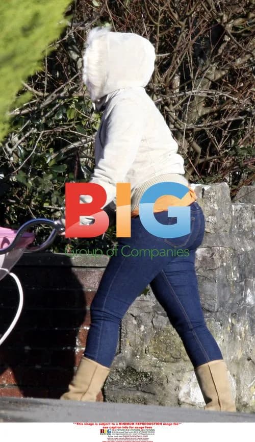 Charlotte Church takes a stroll with baby Ruby
