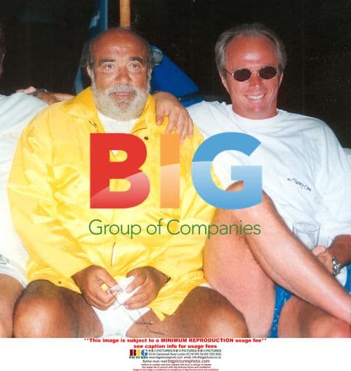 Nancy Dell'Olio, Giancarlo Mazza, and Sven Eriksson on Holiday