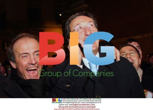 Alleanza Nazionale Celebrates Prodi's Fall