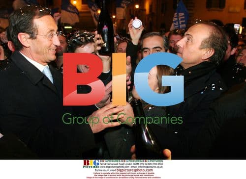 Alleanza Nationale celebrates Prodi's fall