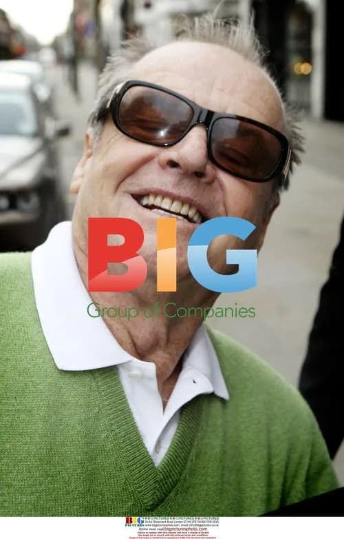 Jack Nicholson goes shopping at Armani in London