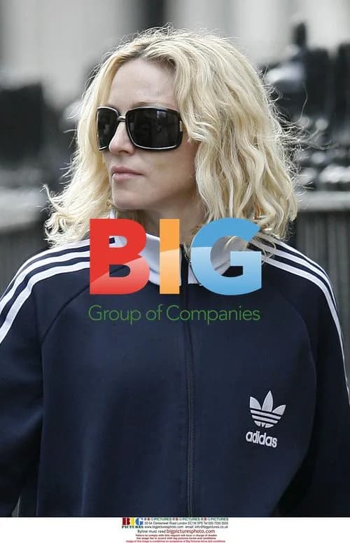 Madonna at the gym in London