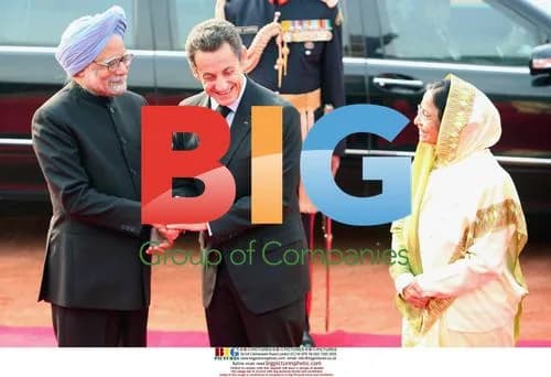 Sarkozy Begins India Visit Without Bruni