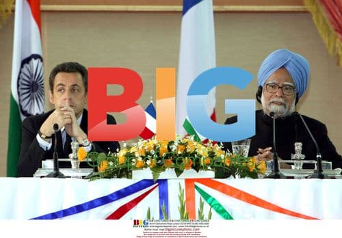 Sarkozy Begins India Visit Without Bruni