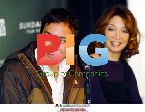 Jimmy Fallon and Illeana Douglas at Sundance