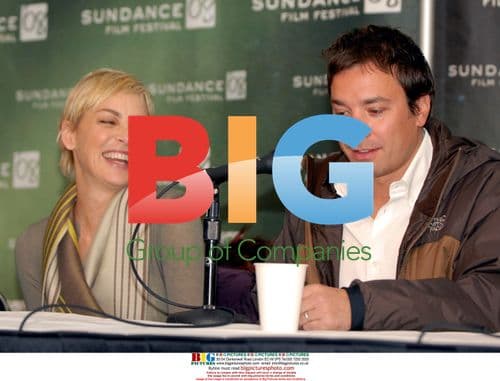 Sharon Stone and Jimmy Fallon at Sundance