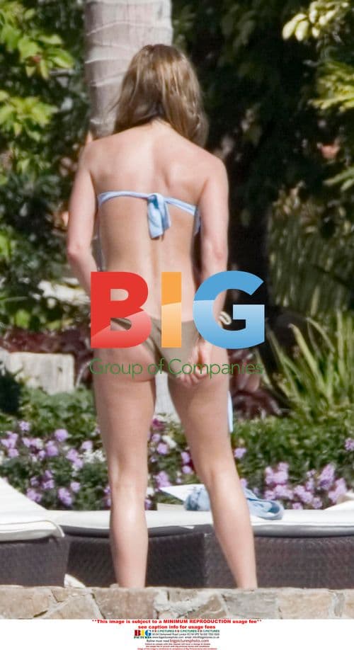 Jennifer Aniston, Courtney Cox and David Arquette in Mexico