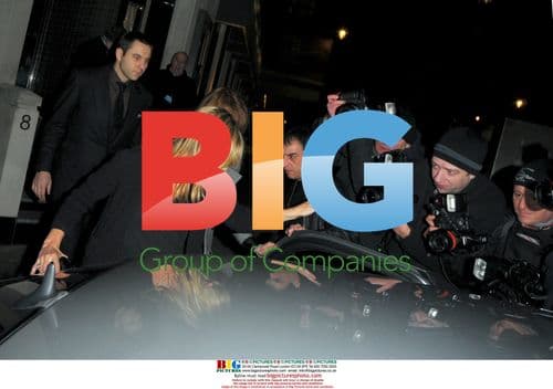 Kate Moss and friends at restaurant opening