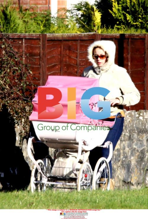 Charlotte Church Takes Baby Ruby for Stroll