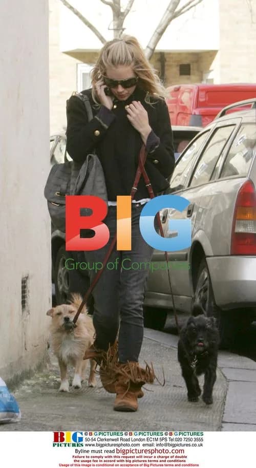 Sienna Miller walks Porgy and Bess in London