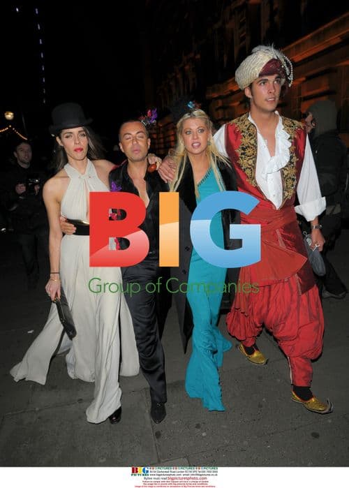 Julien MacDonald and Tara Reid at Chinese New Year Party