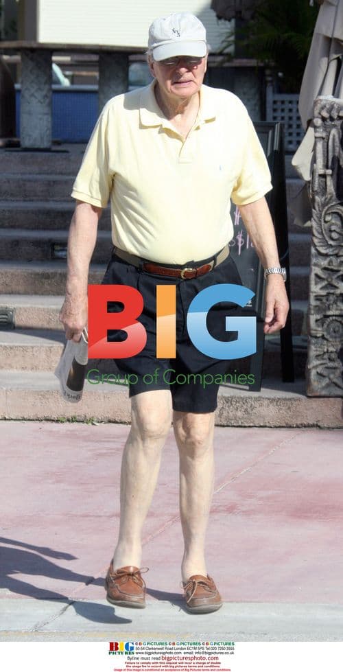 Michael Caine Goes Shopping in Miami