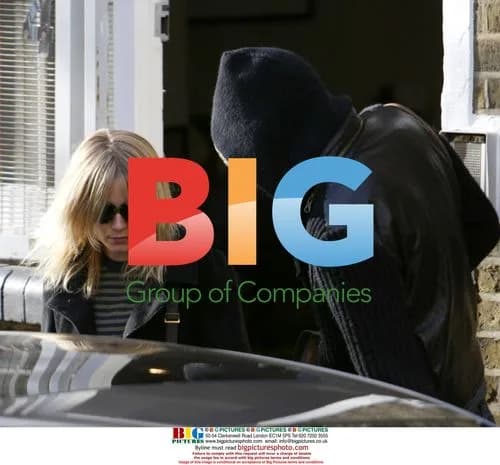 Sienna Miller and Rhys Ifans leaving home