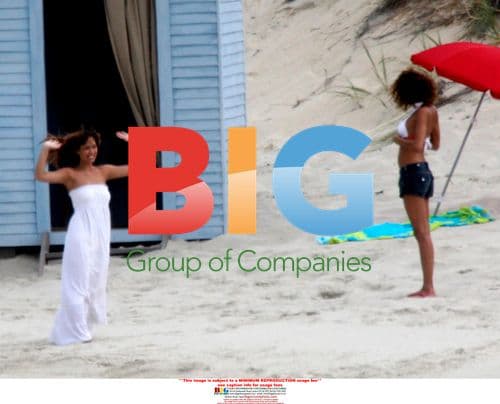 Myleene Klass and Noemie Lenoir Shoot Marks & Spencer Ad