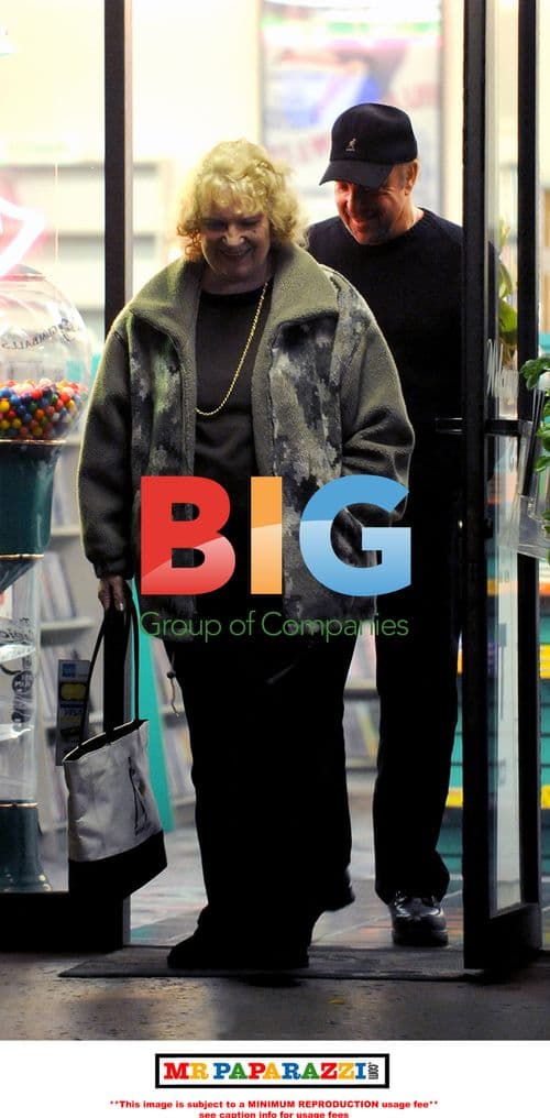 Sir Tom Jones and Wife Linda Spotted at Video Store