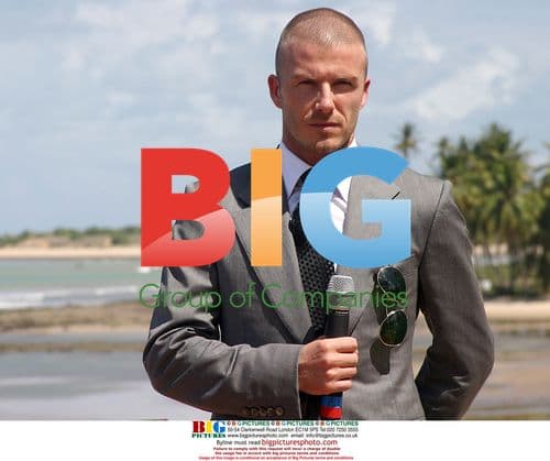 David Beckham Promotes Housing in Brazil