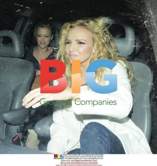 Girls Aloud Leaving Video Shoot