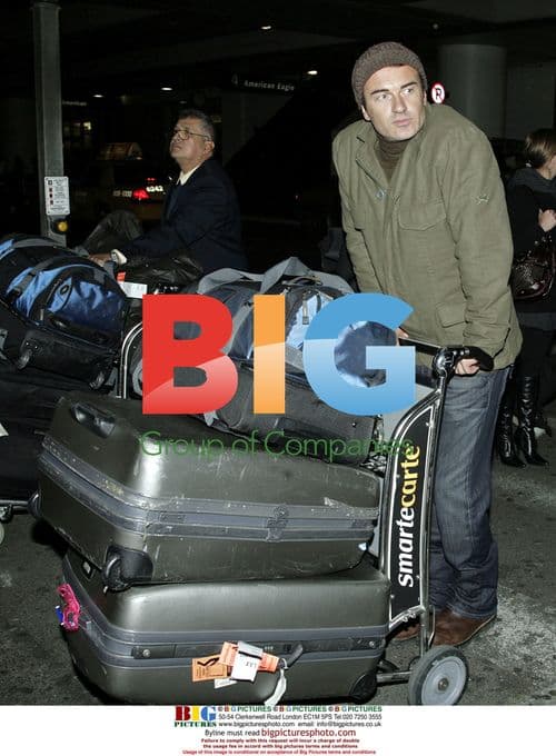 Julian McMahon arrives at LAX