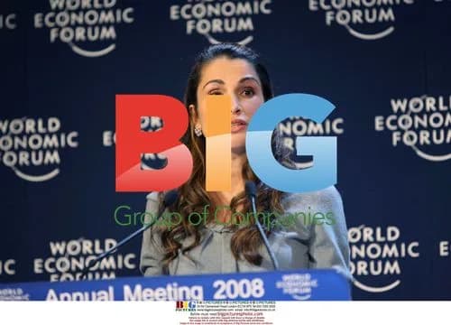 Rania of Jordan at the World Economic Forum in Davos