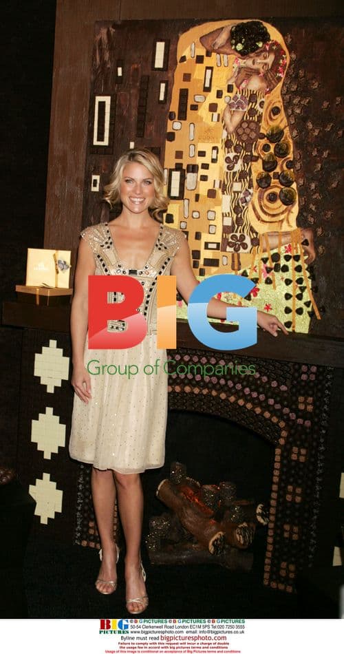 Ali Larter unveils Godiva Decadence Suite