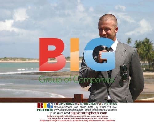 David Beckham Promotes Brazil Housing Development