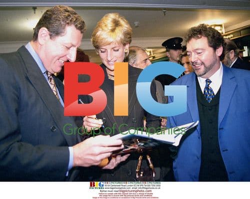 Diana, Princess of Wales with Jeremy Beadle