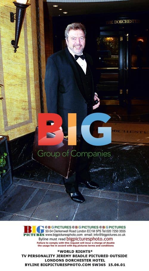 TV star Jeremy Beadle dies aged 59