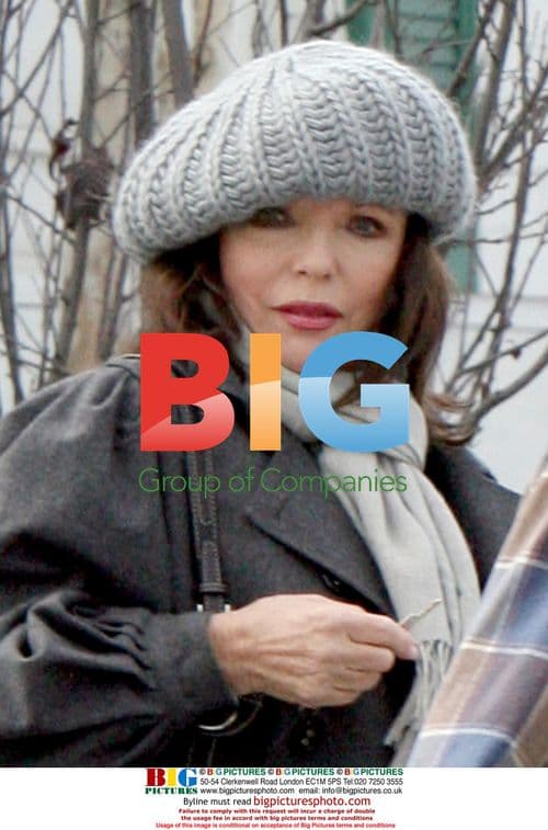 Joan Collins Shopping in Beverly Hills