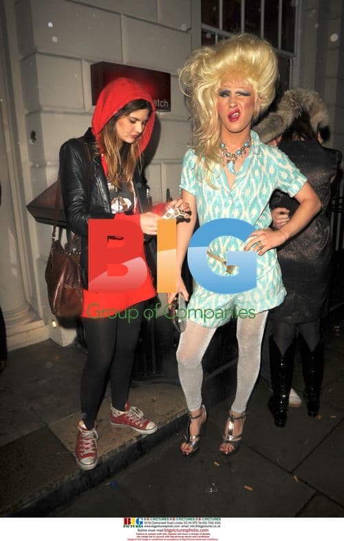 Celebs at Nokia 8800 Arte launch, London