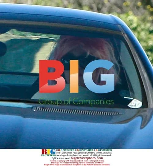 Britney Spears Drives With Sam Lutfi