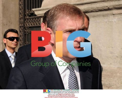 Prince Andrew meets Milan Mayor in Italy