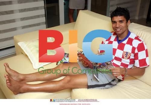 Eduardo da Silva's Family Beach Trip in Rio