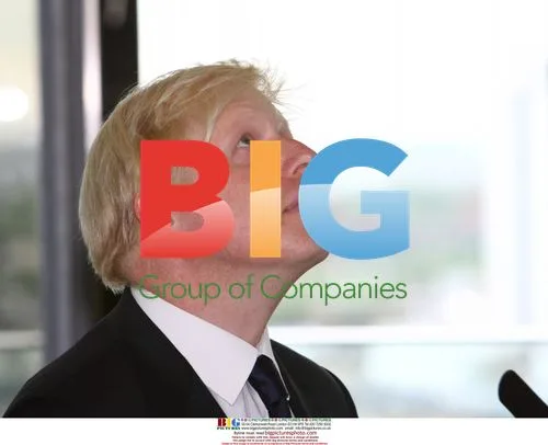 Boris Johnson and Ian Blair at press conference