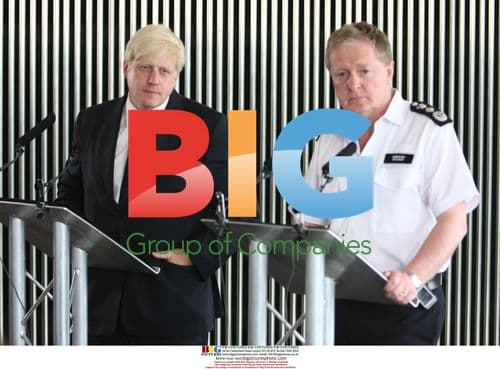Boris Johnson and Ian Blair Announce Knife Crime Figures