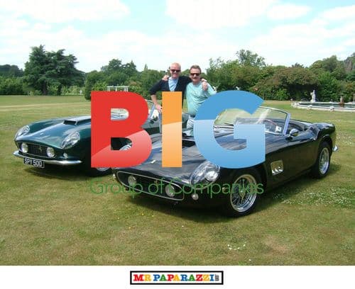 Chris Evans receives Ferrari Talacrest