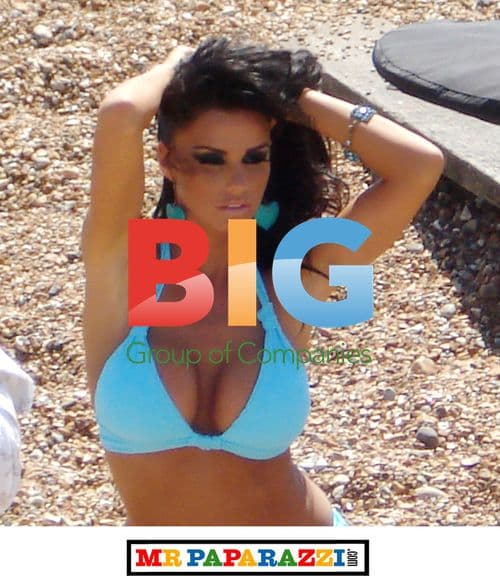 Jordan aka Katie Price on Brighton photo shoot