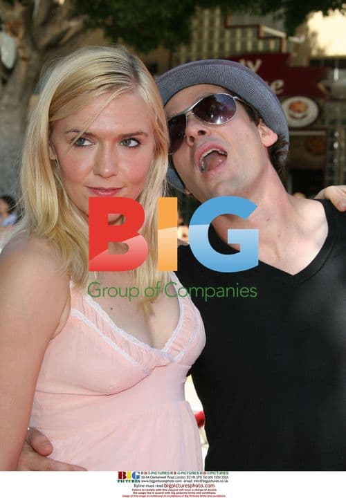 Dominique Swain & boyfriend at 'Journey To The Center' premiere