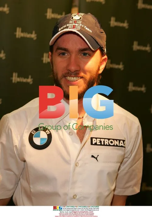 F1 Driver Nick Heidfeld at Harrods