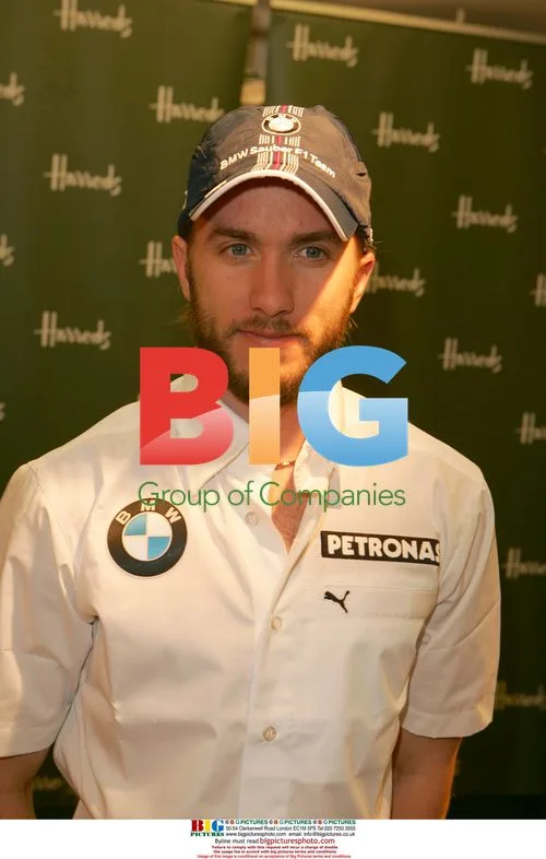 F1 Driver Nick Heidfeld at Harrods London