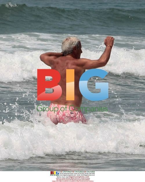 Marcello Lippi on holiday in Italy