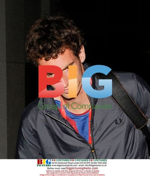 Tennis star Andrew Murray at Wimbledon